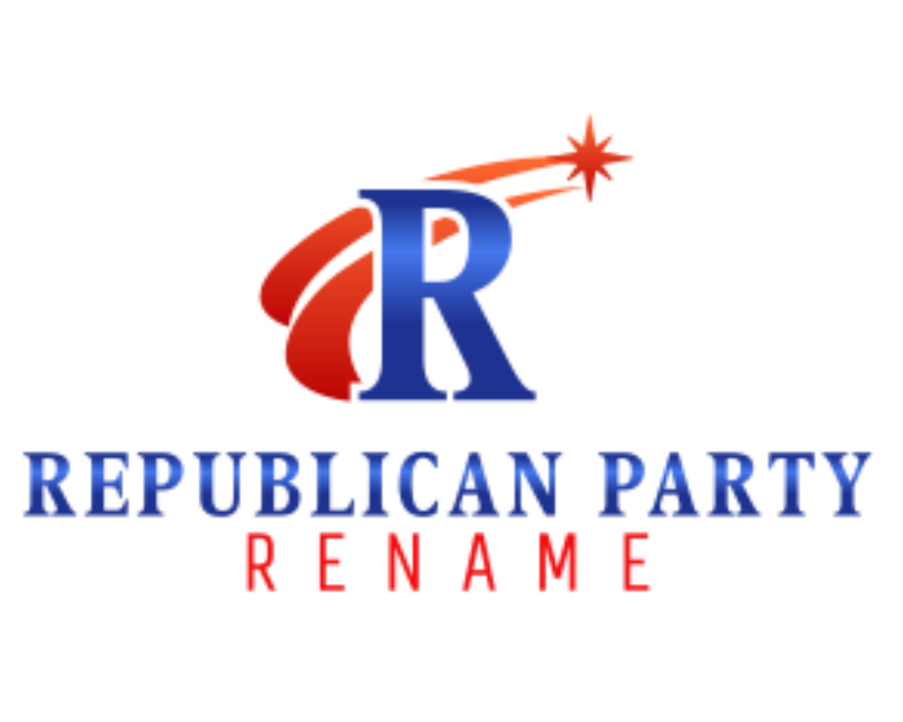 Republican Party Rename logo
